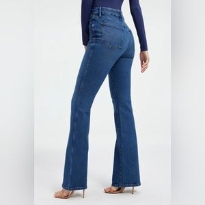 Good American Good Curve high waist bootcut Jean - size 12